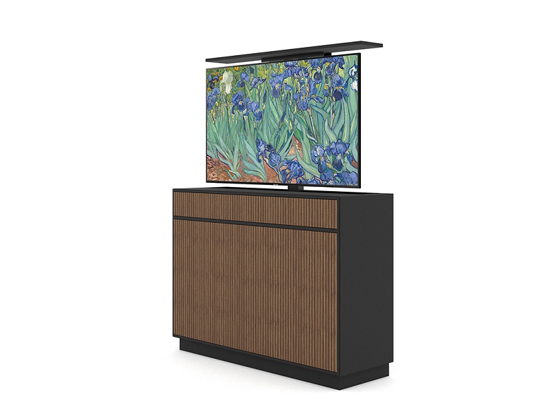AV-TV Möbel inkl. Liftsystem, Nussbaum / 5896