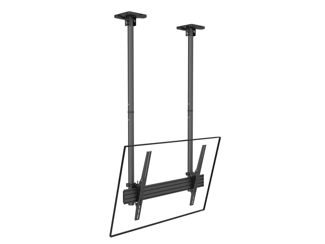 Deckenhalter, 40"-100", schwarz, max 135 kg