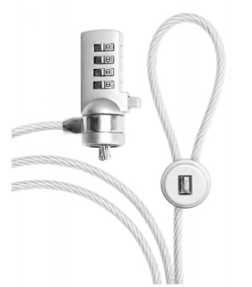 Universal Sicherungsdrahtseil, silber, Länge 1,8m