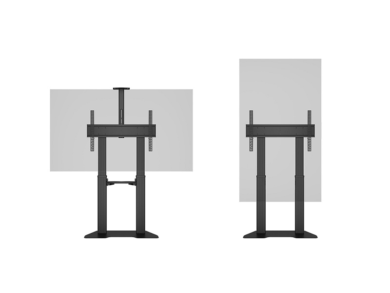 TV Ständer  60"-100", Aluminium, schwarz