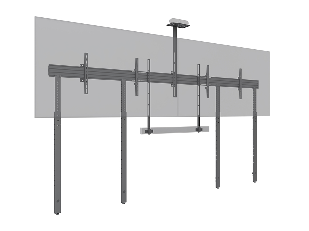Dual Halterun 65"- 86 ",VESA 100x100-800x
