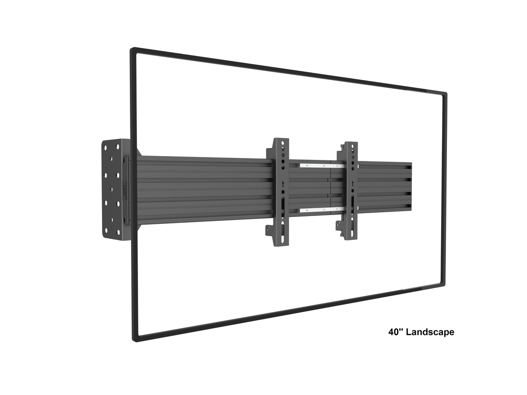 Halterung mit Winkel, 17" - 42", VESA  75 x 75 -