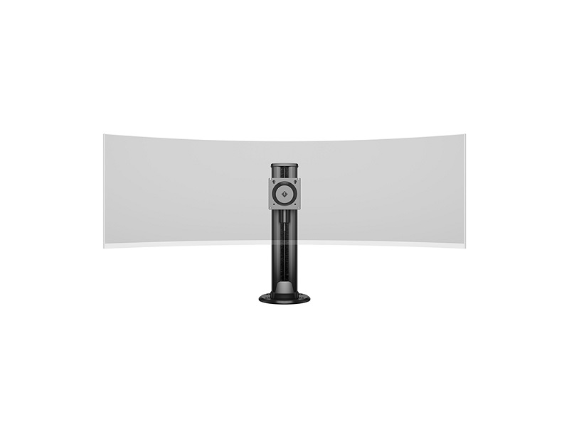 Monitorhalter  32-50", schwarz, vertikal, Metall