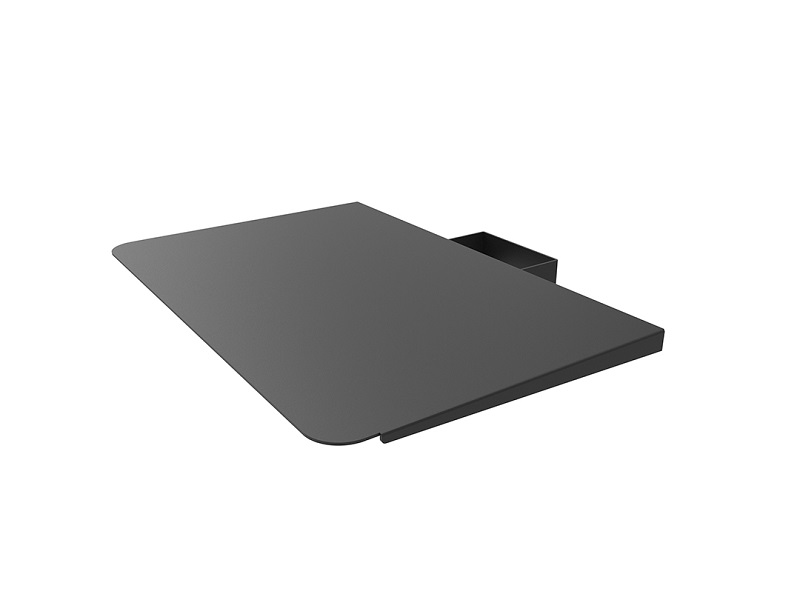 Audio-Video Tablar, Metall, schwarz, max 10kg Audio-Video Tablar, Metall, schwarz, max 10kg