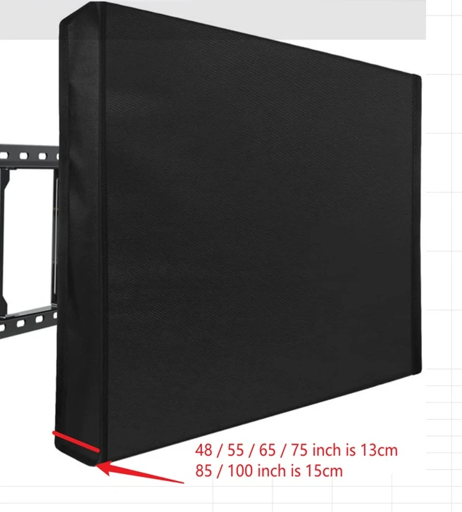 Monitor / TV Schutzhülle bis 65", 145x83cm,