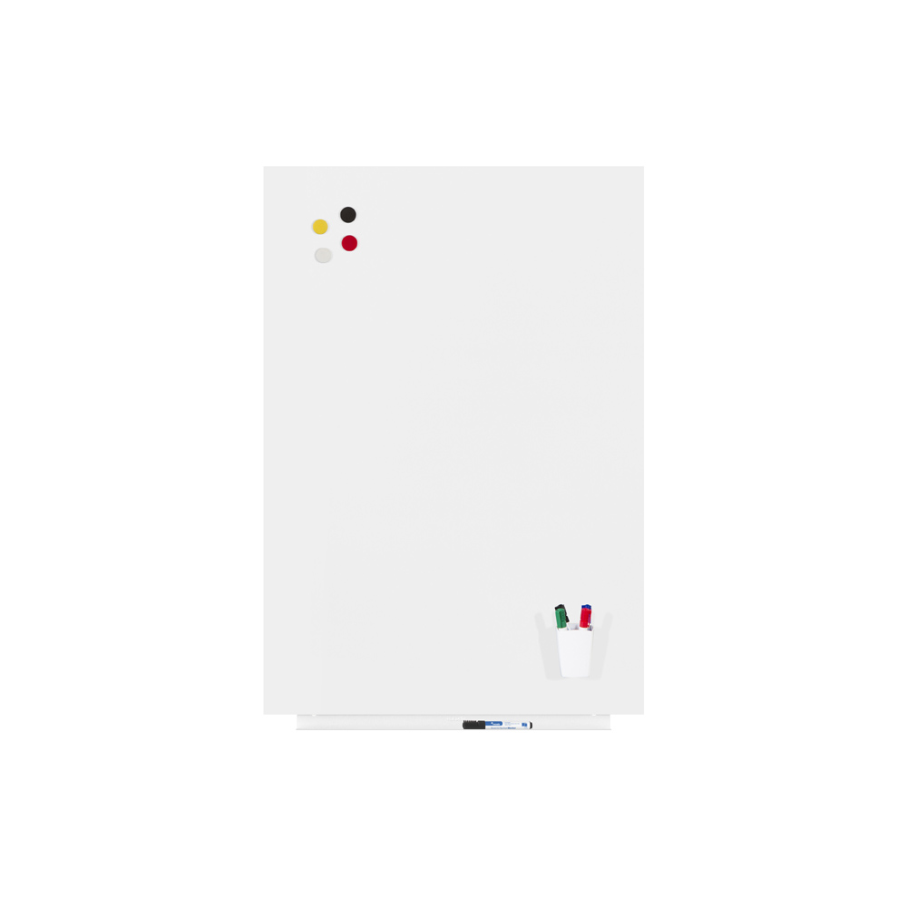 Skinwhiteboard, lackierte Oberfläche, weiss