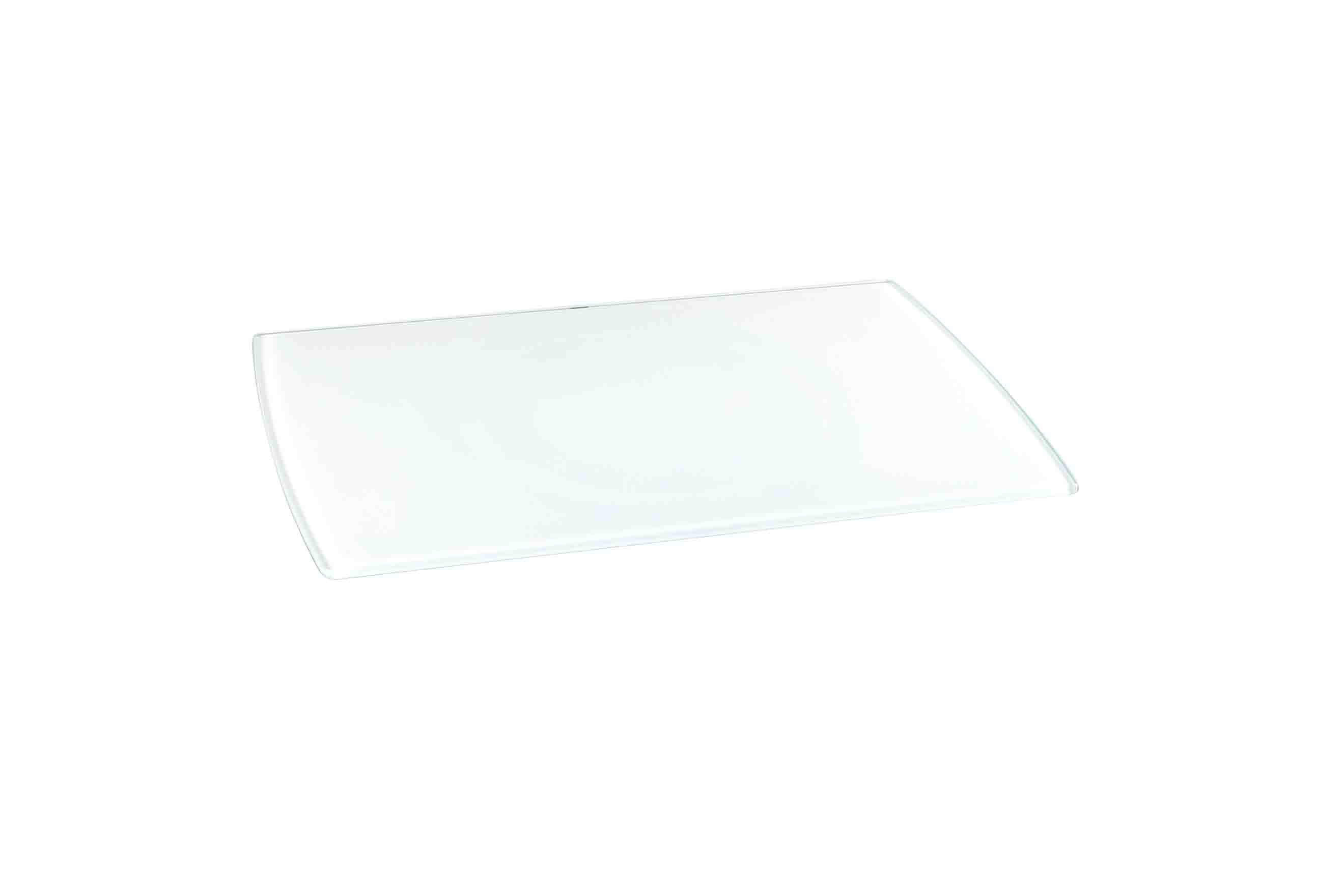 Glasdrehplatte, max 60 Kg, weiss lackiert, BxT