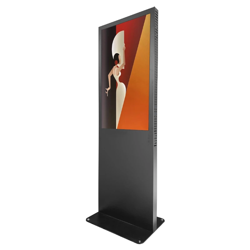 Indoor Stele Portrait, 55" Bildschirm, ohne Glas,
