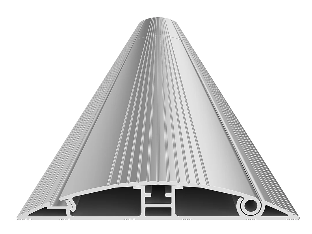 Aufboden Kabelkanal 139x2200, Alu, silber