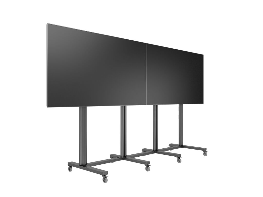 TV Multistandfuss 110" Side by Side, schwarz TV Multistandfuss 110" Side by Side, schwarz