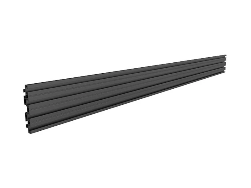 Aluminium Profil, Modulares Pro System, schwarz