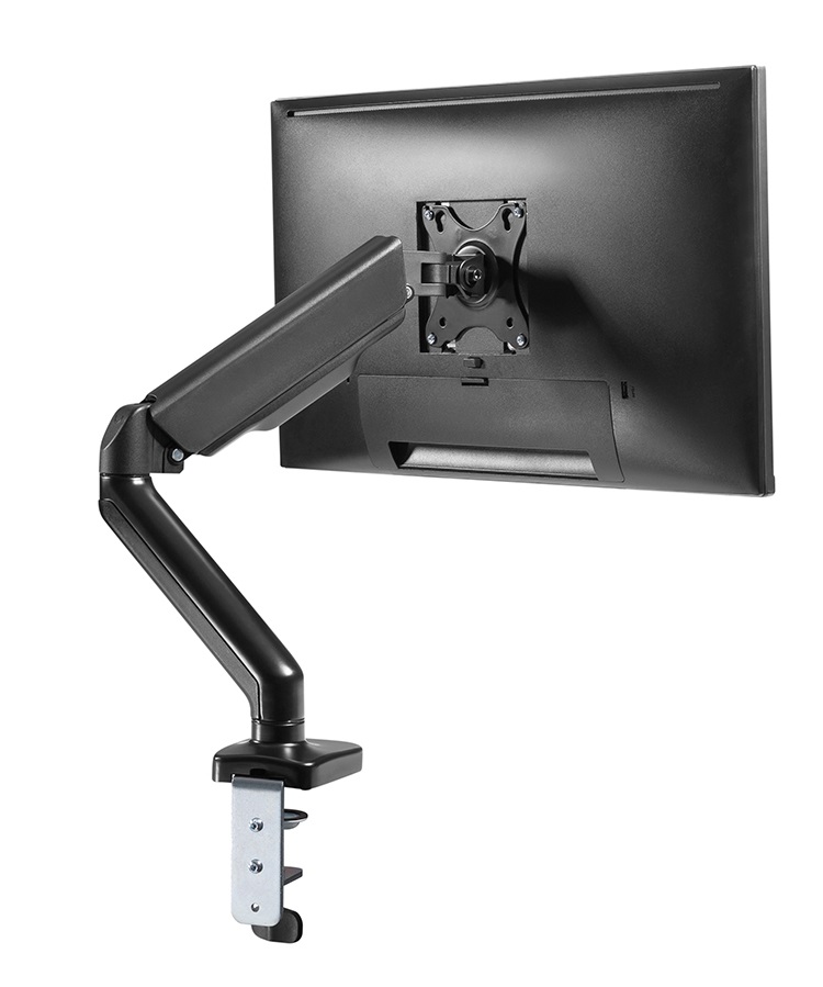 Gasfeder-Monitorhalter, -32", schwarz, max 8 kg Gasfeder-Monitorhalter, -32", schwarz, max 8 kg
