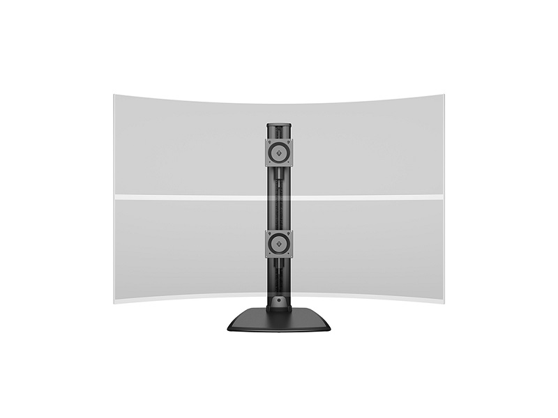 Monitorhalter Dual 32-50", schwarz, vertikal