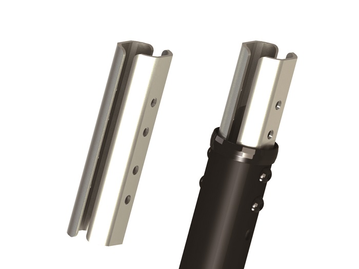 Adapter-Verbinder Ø 50mm, Metall, schwarz