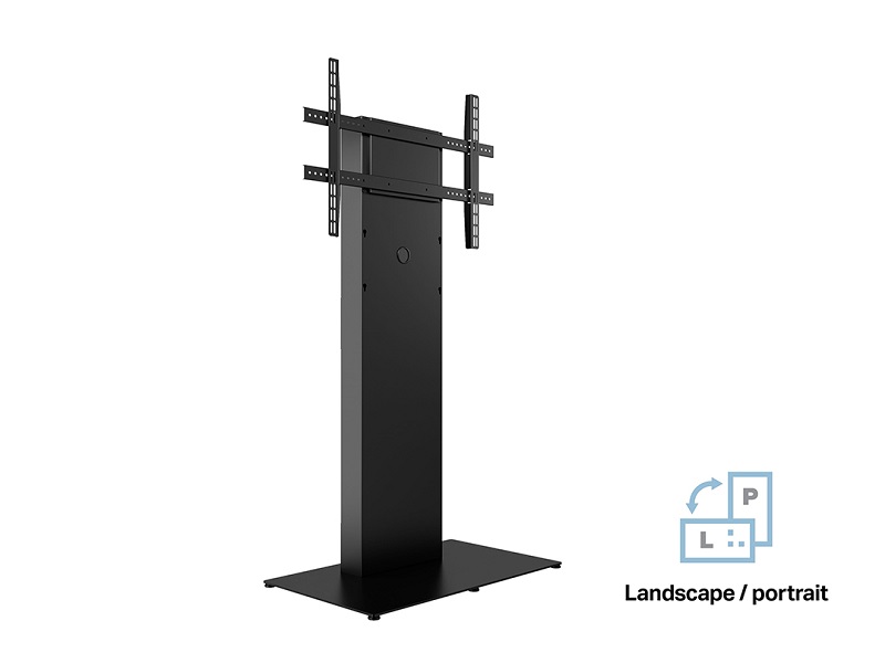 Indoor Kiosk 65-86", Metall,max 50kg schwarz,