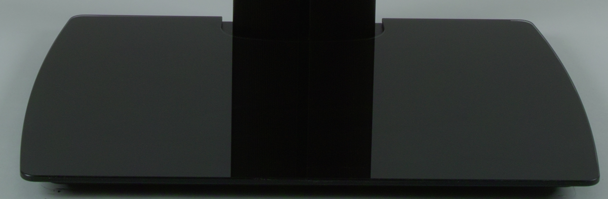 Linea Fuss, schwarz, 700x480mm, Metallplatte