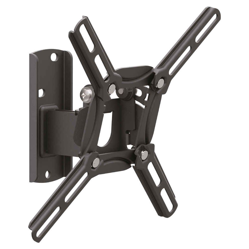 TV-Wandhalterung 13-43", Metall, schwarz