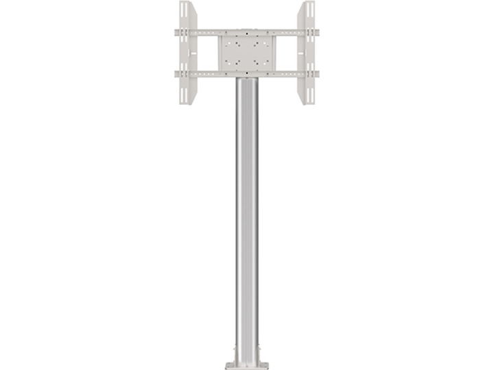 TV Ständer -63", Metall/Aluminium, silber