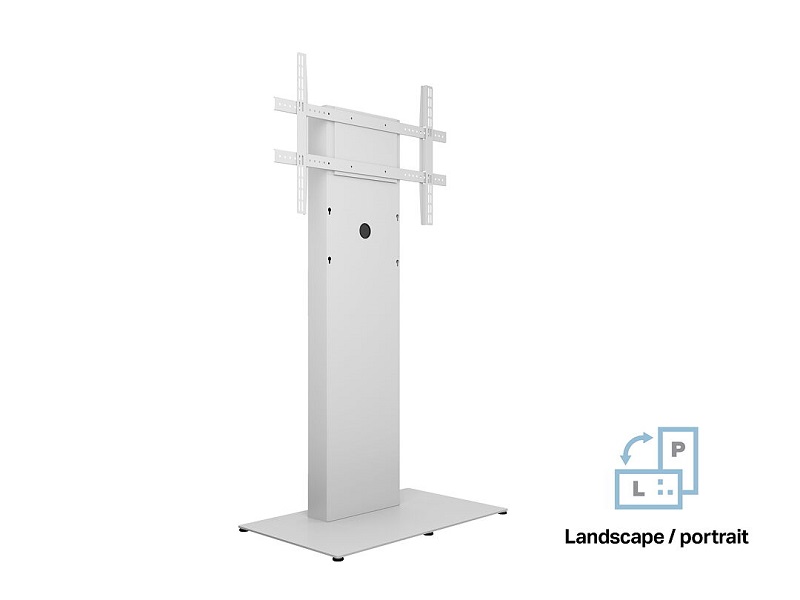 Indoor Kiosk 65-86", Metall,max 50kg, weiss,