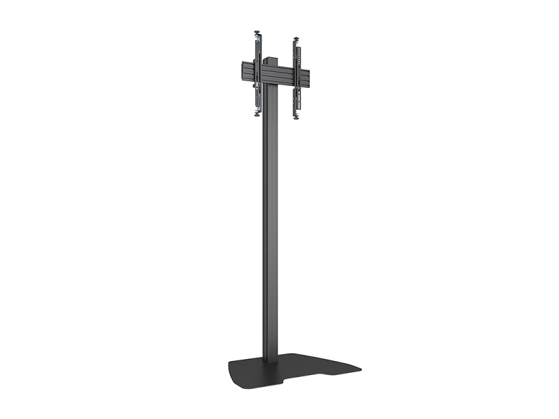 TV Ständer -75", Metall/Aluminium, schwarz