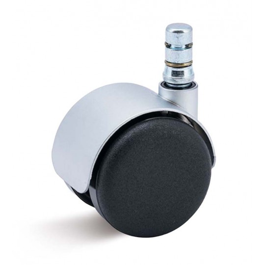 Linea Rollen, 4 Stück, schwarz Soft-Rollen für