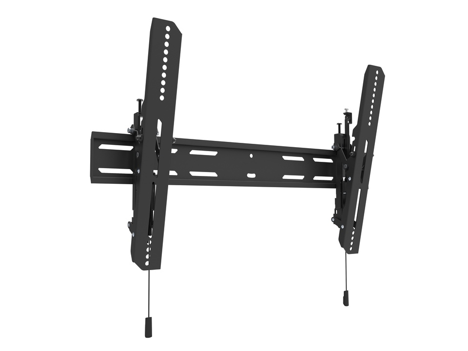 Outdoor Wandhalter bis 75", Metall, schwarz