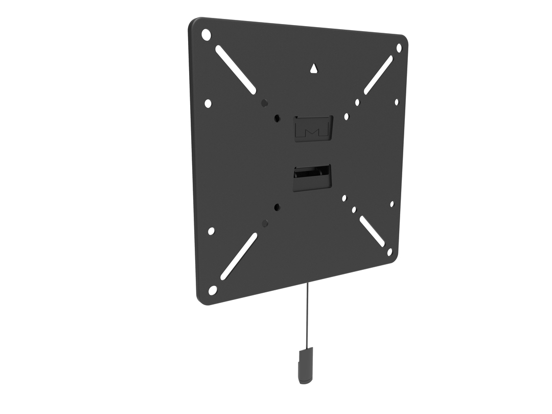 Wandhalter 15-40", Metall, schwarz, max 20 kg