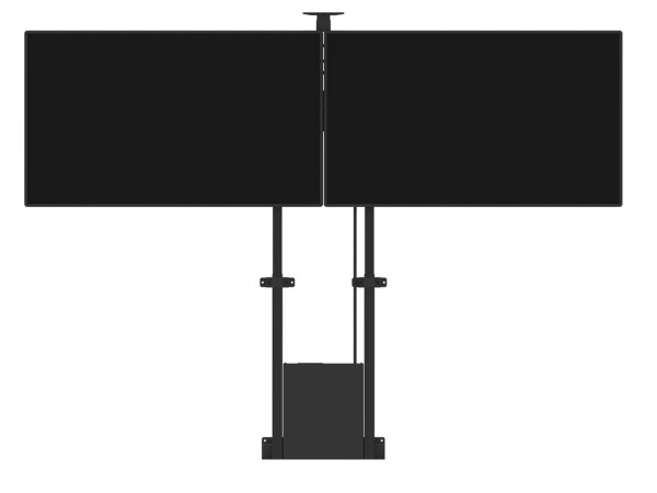 Standuss elektr, -2x65", max 120 kg, schwarz