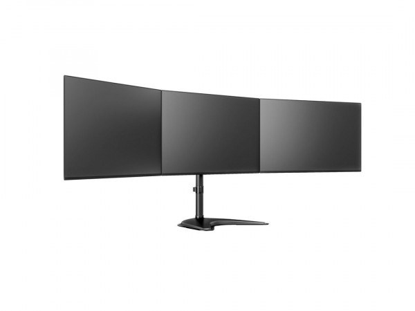 Monitorhalter 15"-27", Metall/Alu, schwarz