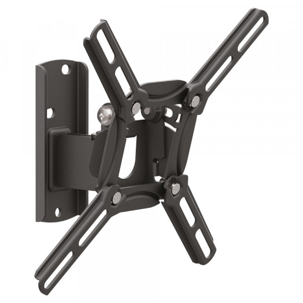 TV-Wandhalterung bis 43", Metall, schwarz