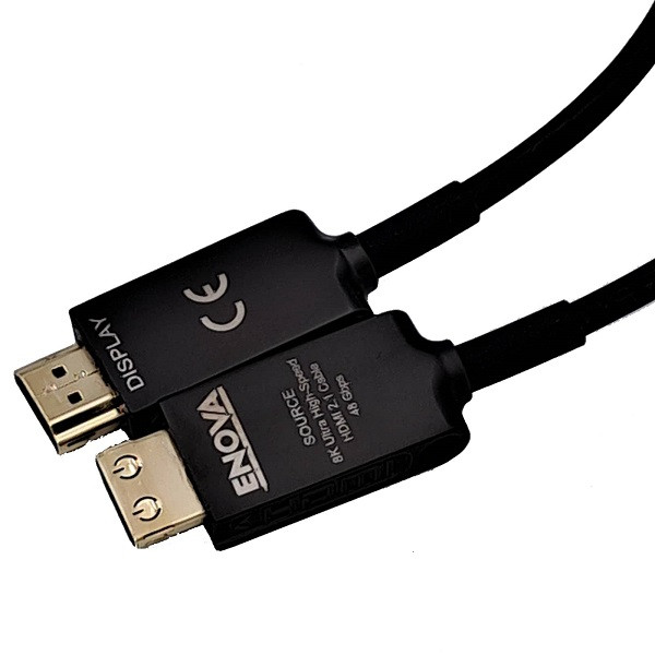 HDMI Glasfaser Kabel 8K/60Hz, 15m, schwarz
