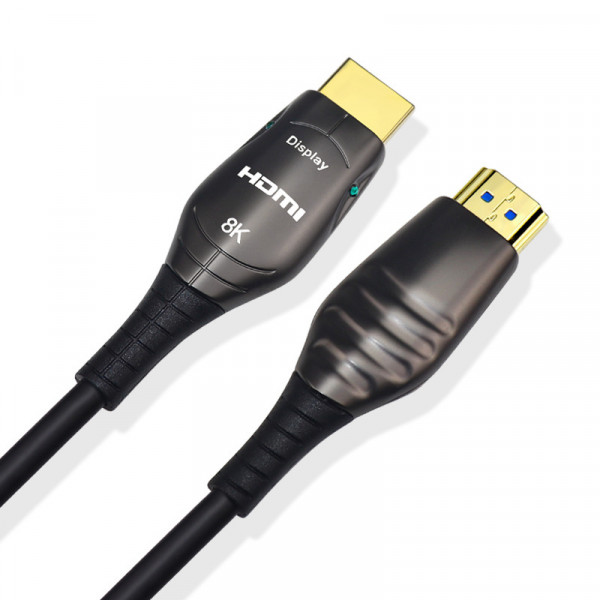 HDMI Glasfaser Kabel 8K/60Hz, 25m, schwarz