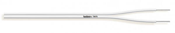 Tasker Audio Cable TSK76, weiss, Silikon Mantel
