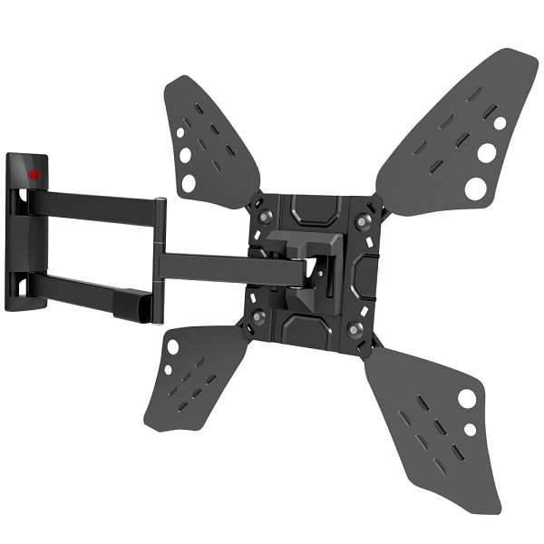TV-Wandhalterung 13-83", Metall, schwarz