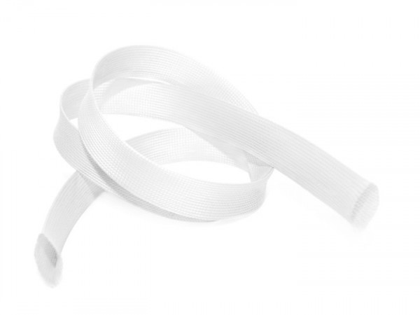 Kabelsocken 55mm x 2m, weiss, Polyester