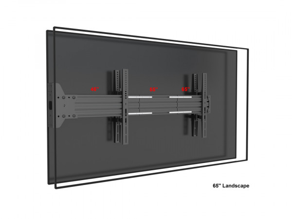 Halterung Back to Back, 2x42" - 65", VESA 400x