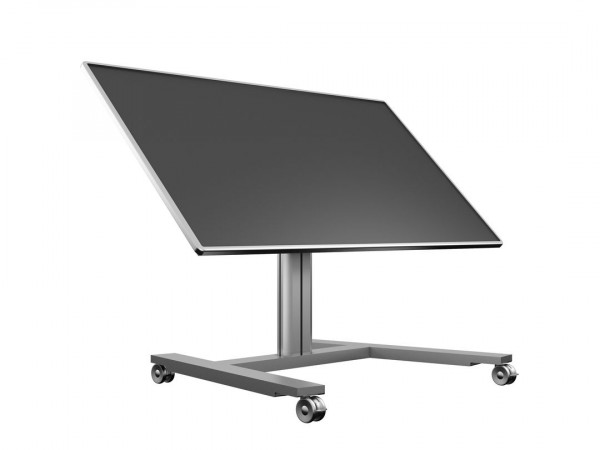 TV Ständer bis 55", Metall/Aluminium, silber