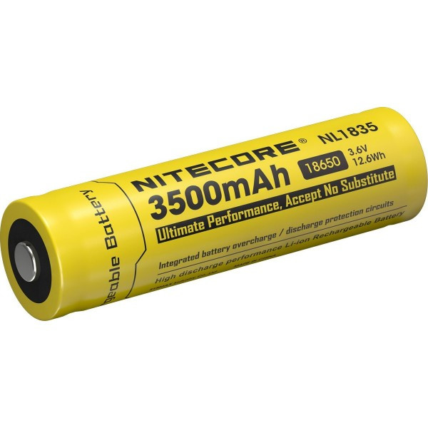 Li-Ion Akku, 18650, 3500mAh, 3.6V / 12.6Wh