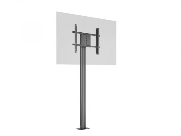 TV Ständer -80", Metall/Aluminium, schwarz