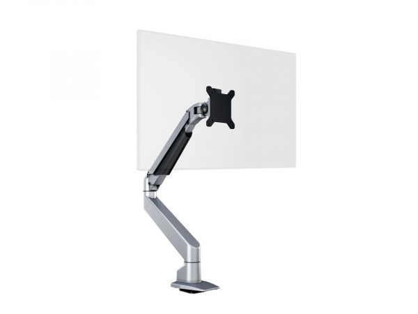 Monitorhalter mit Gasfeder bis 32", silber, Metall