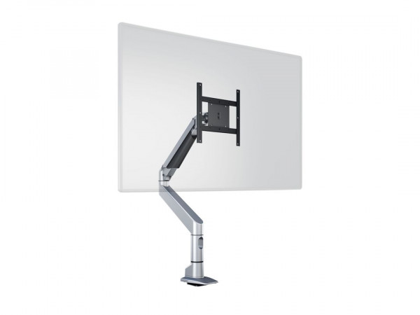 Monitorhalter mit Gasfeder bis 49", silber, Metall