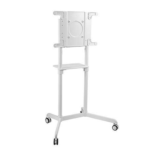 TV-Ständer 37"-70", Rotation, weiss-matt/Metall