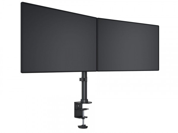 Monitorhalter Basic Duo bis 27" Metall/Alu