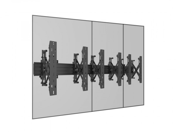 Triple Halterung 3 x 32"-55", VESA 100x100 -