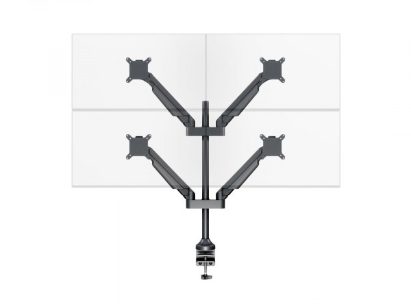 Monitorhalter Quad HD mit Gasfeder, 15" - 32"