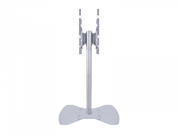 TV-Standfuss B2B -63", Metall, silber