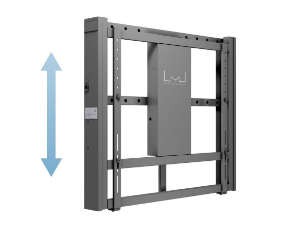 Wandhalter elektr, -110", max 160 kg, schwarz