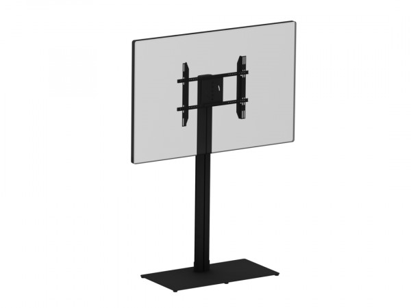 TV Ständer -80", Metall/Aluminium, schwarz