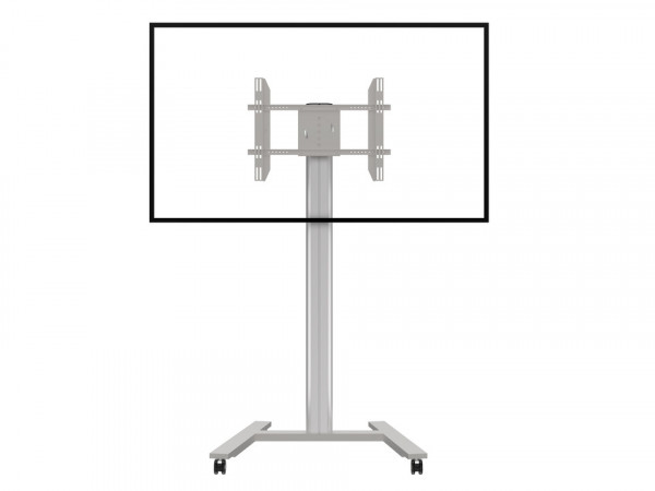 TV Ständer bis 80", Metall/Aluminium, silber