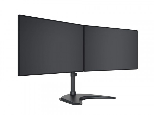 Monitorhalter Basic Duo 27"schwarz, Metall